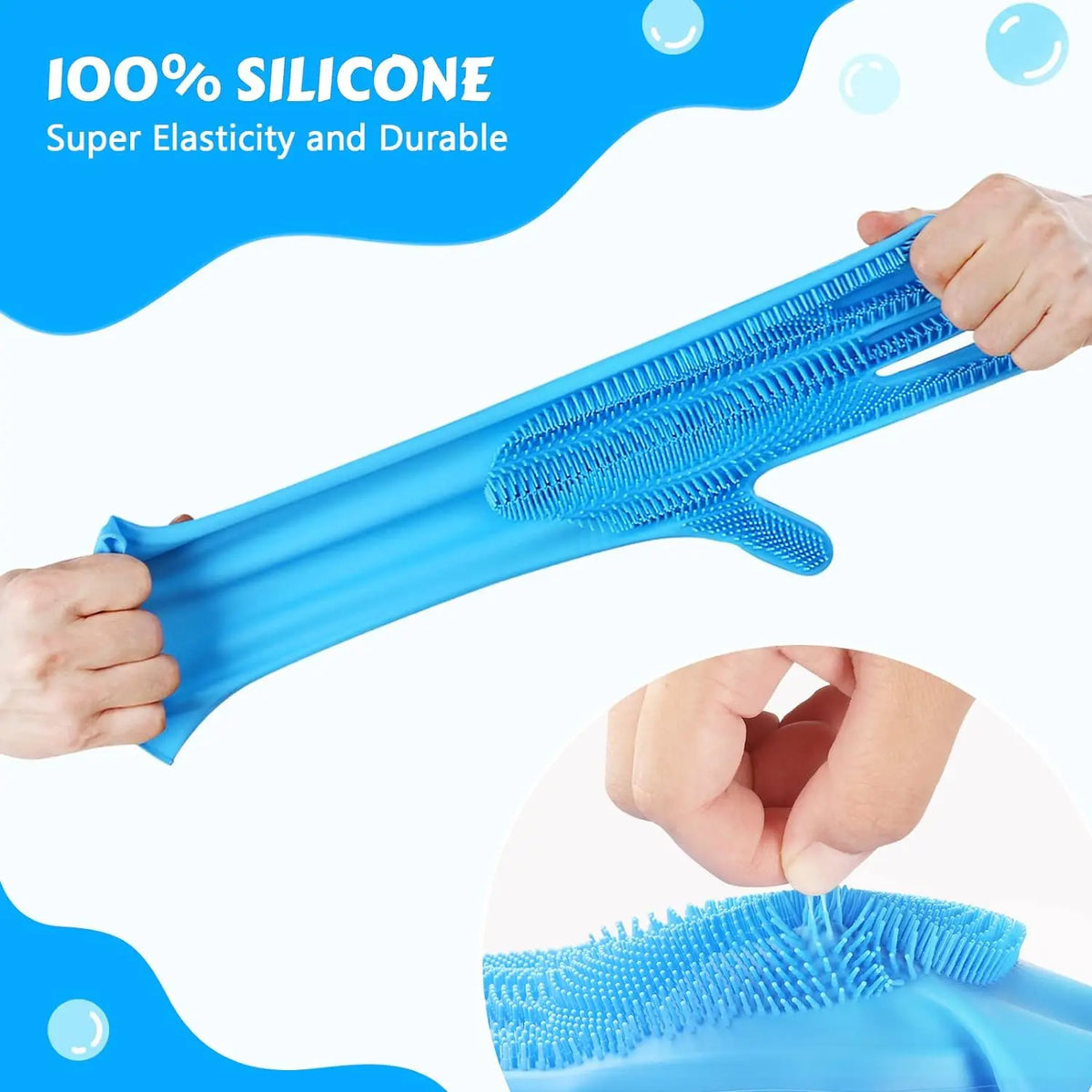 Pet Grooming Gloves Dog Cat Bathing Cleaning - MyPetDollar.com