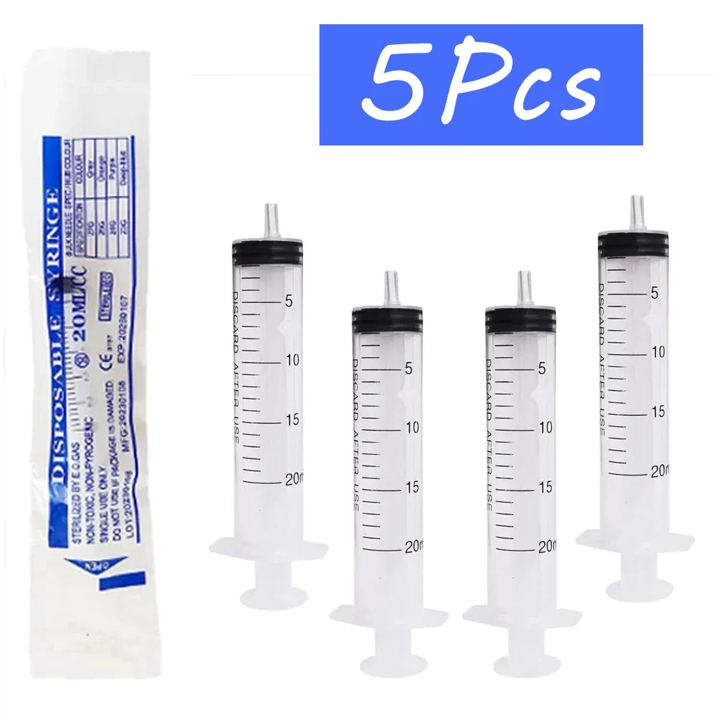 20ml Straight Mouth Plastic Syringe – Dog Bowls & Feeders