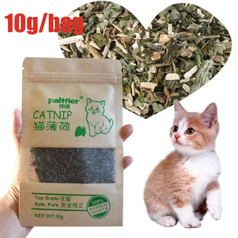Natural Premium Catnip Cattle Grass Interactive Cat Non Toxic – 2 Sizes