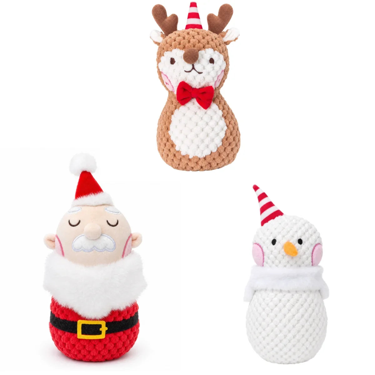 Pet Dog Plush Noise Chewing Toy Santa Elk - MyPetDollar.com