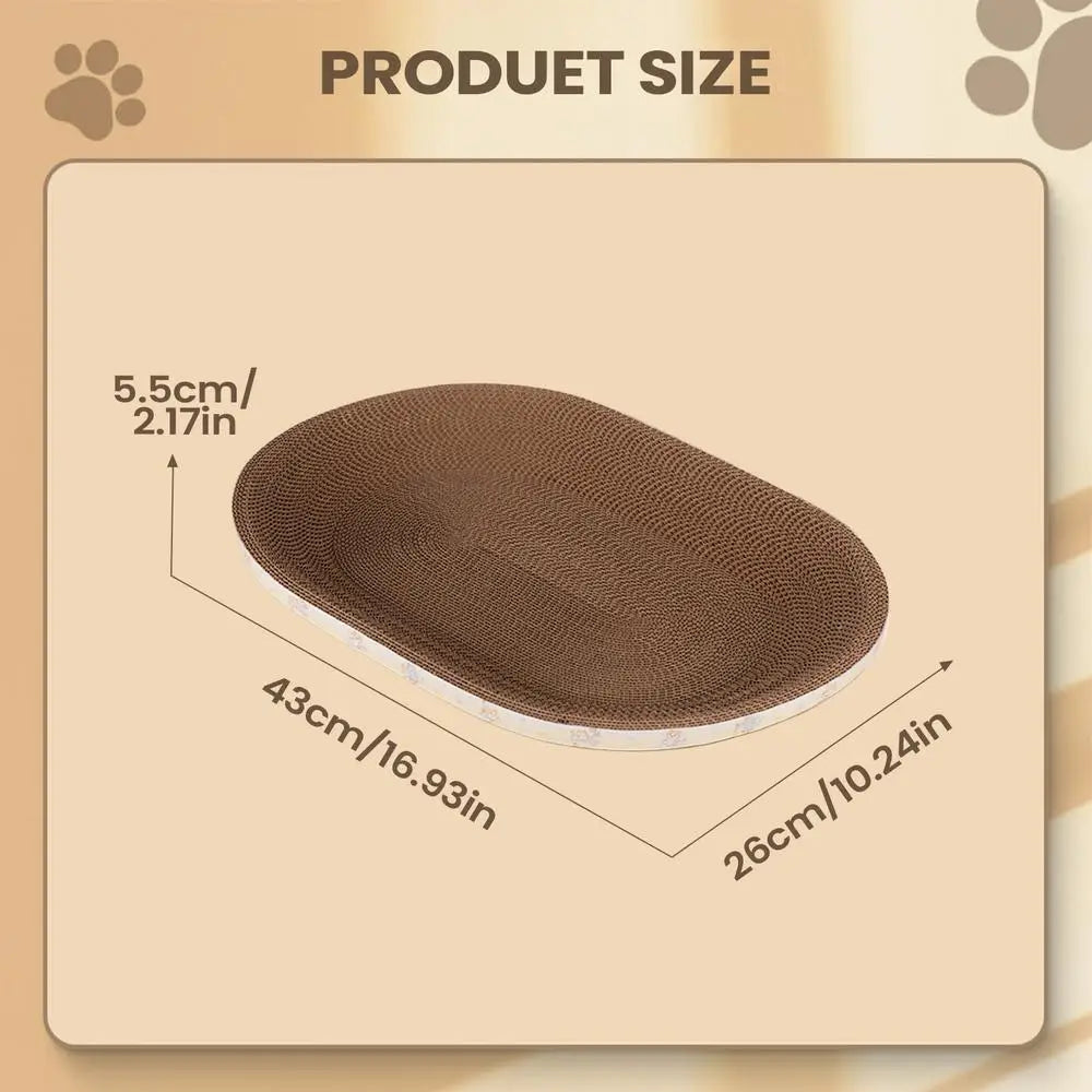 Cat Scratching Board Comfortable Breathable Corrugated Pet