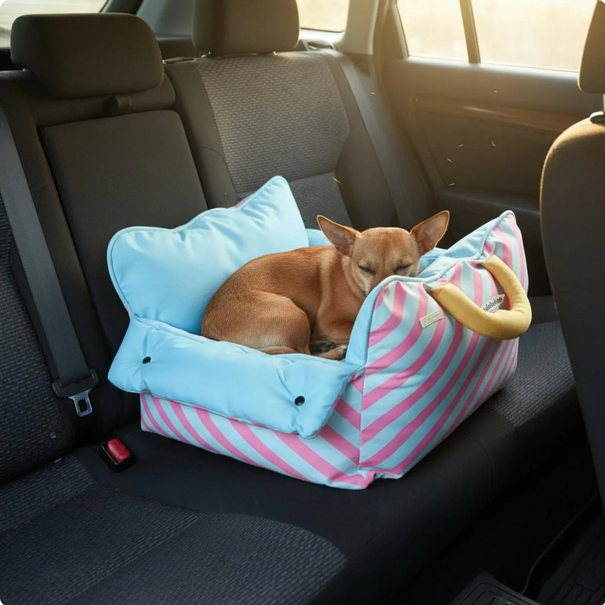 Dog Car Carrier Bed Soft Cushioning Portable Booster Seat – Dog Supplies