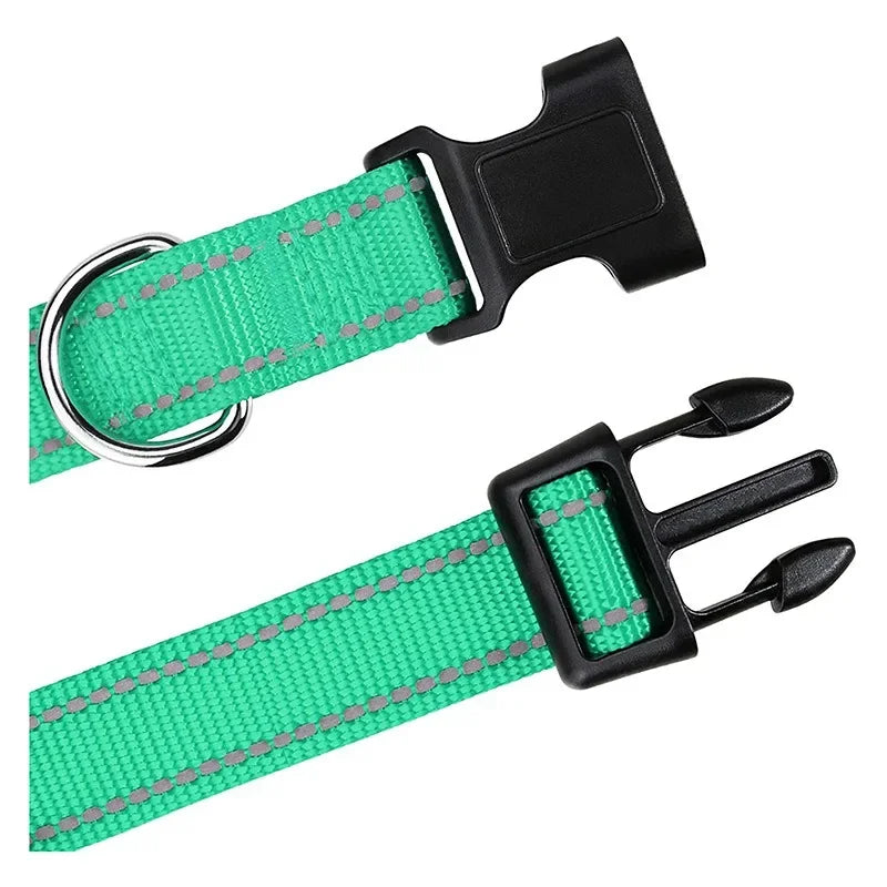 Reflective Dog Collar Strap with Adjustable - MyPetDollar.com