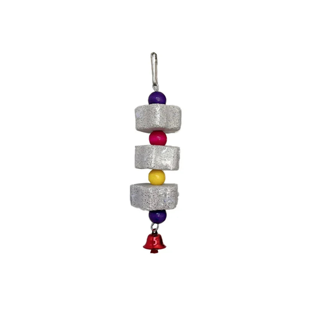 Parrot Chewing Plaything Bird Beak Grinding Stone – 6 Colors