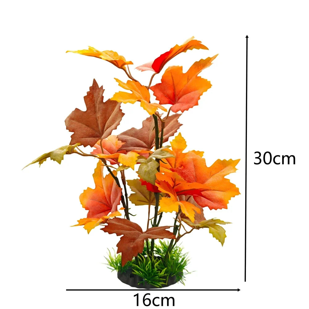 30cm Aquarium Artificial Decoration Yellow - MyPetDollar.com
