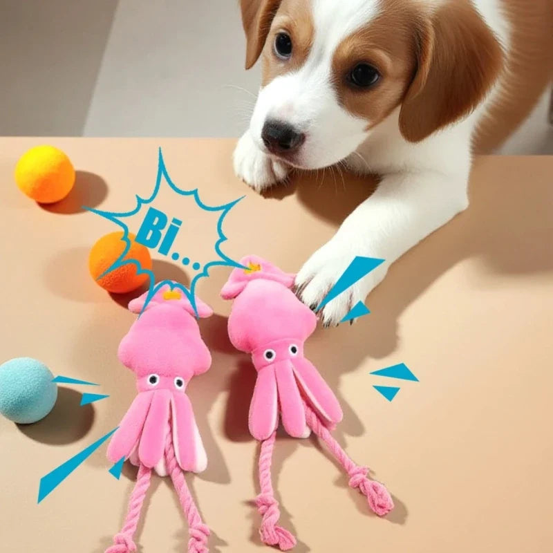 Dog Chew Toy Simulation Octopus Modeling - MyPetDollar.com