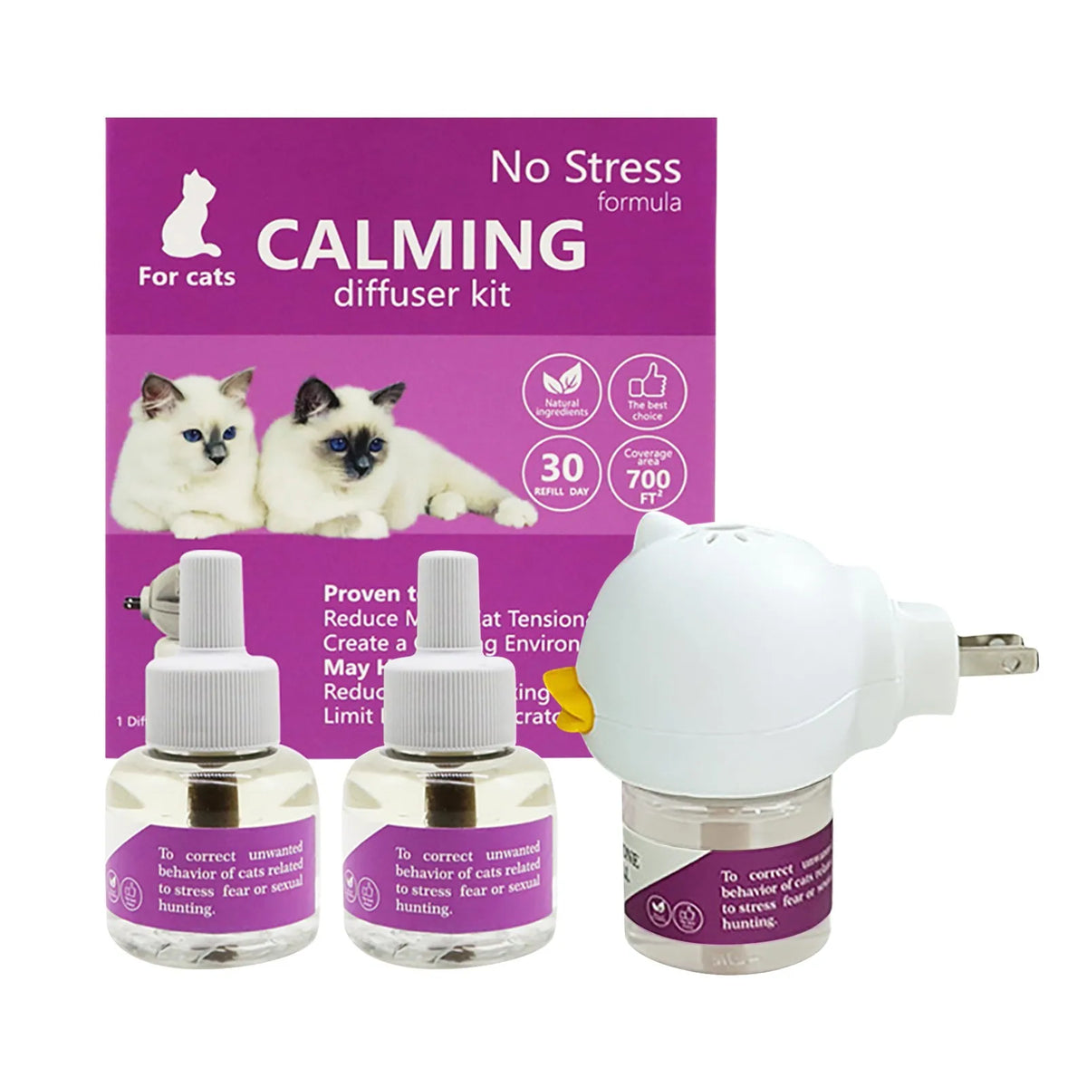 96ml 1 Diffuser 2 Soothing Liquid Pheromones Emotion for Cats