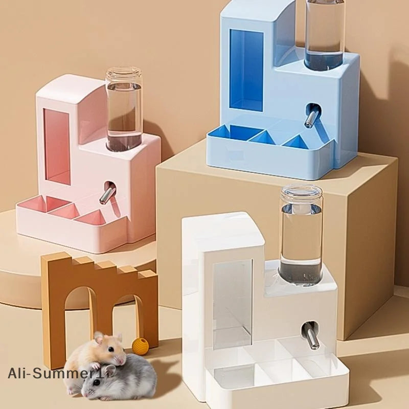 【E】2-in-1 Automatic Hamster Automatic Feeder - MyPetDollar.com