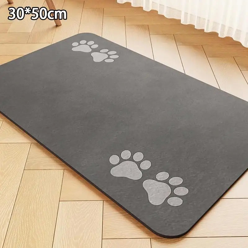Pet Placemat Diatomaceous Mud Material Waterproof Absorbent