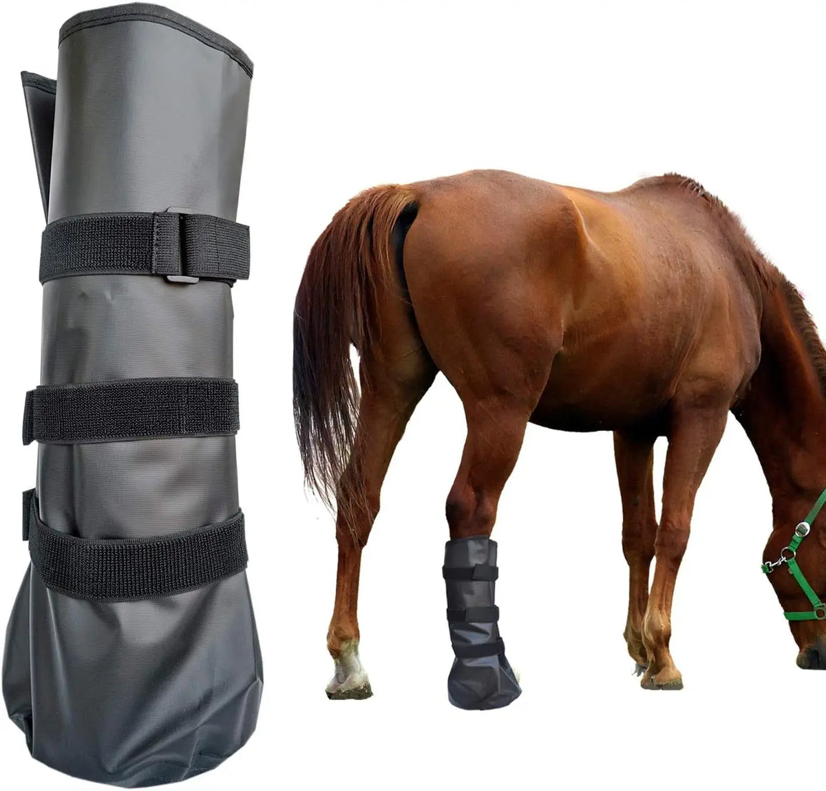 Heavy Duty Hoof Soaking Boots with EVA Pads – 3 Colors