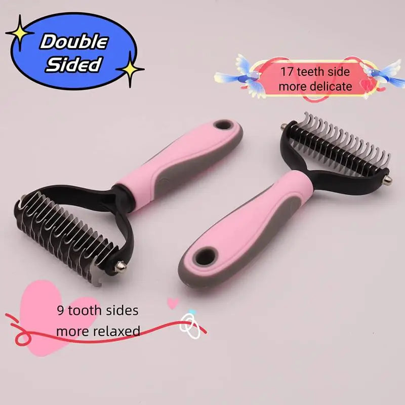 Pets Fur Knot Cutter Dog Grooming Shedding - MyPetDollar.com