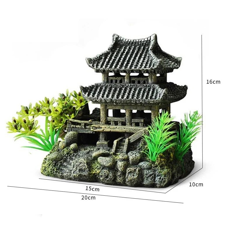 Resin Simulation Decora Fish Tank Ornament – Aquarium Supplies