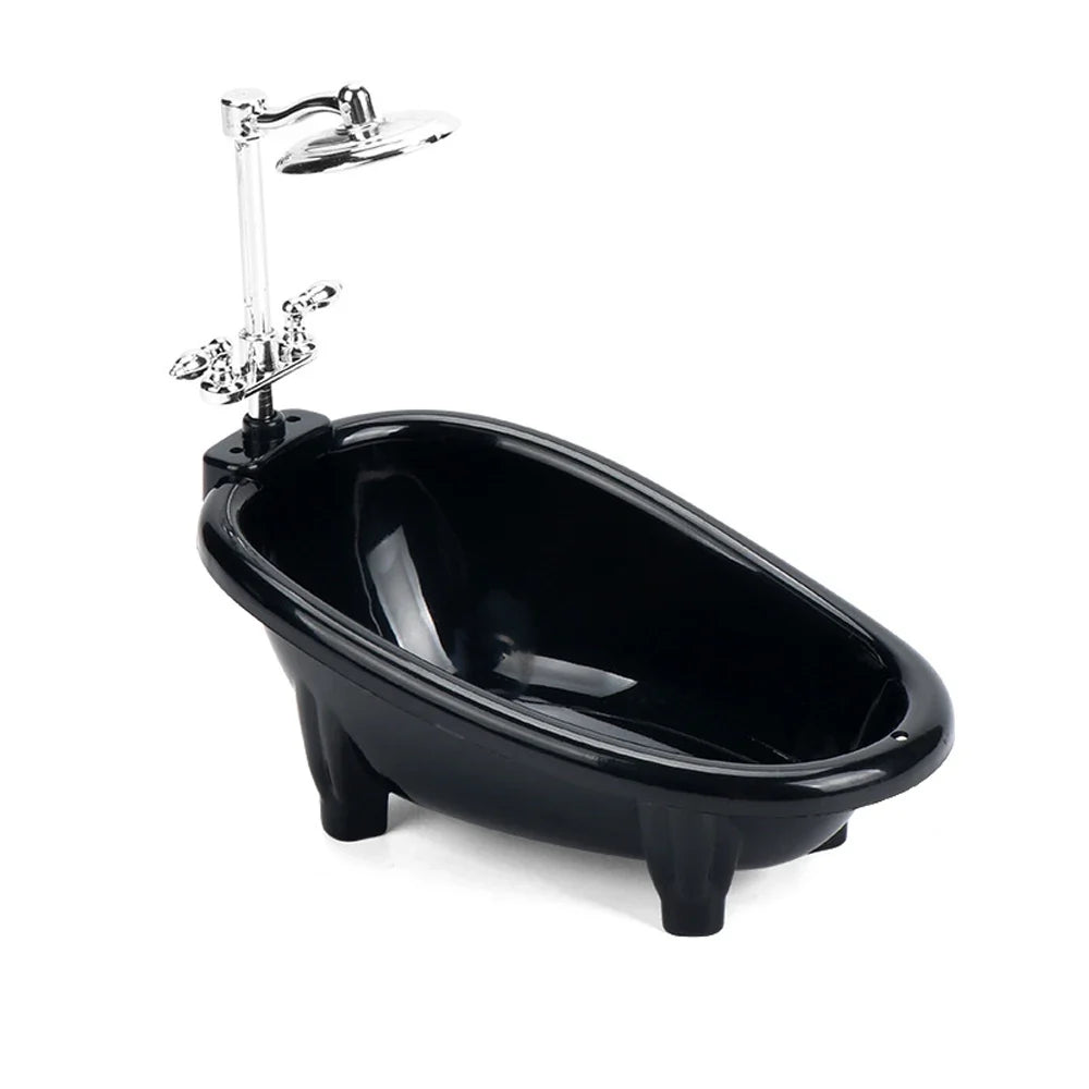 Miniature Pet Bathtub Simulation Shower Toy – 2 Colors