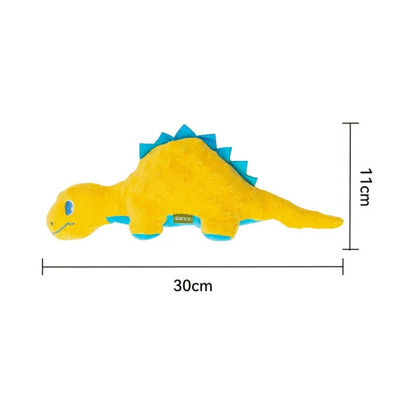 Durable Dinosaur Series Pet Squeaky Plush Toy