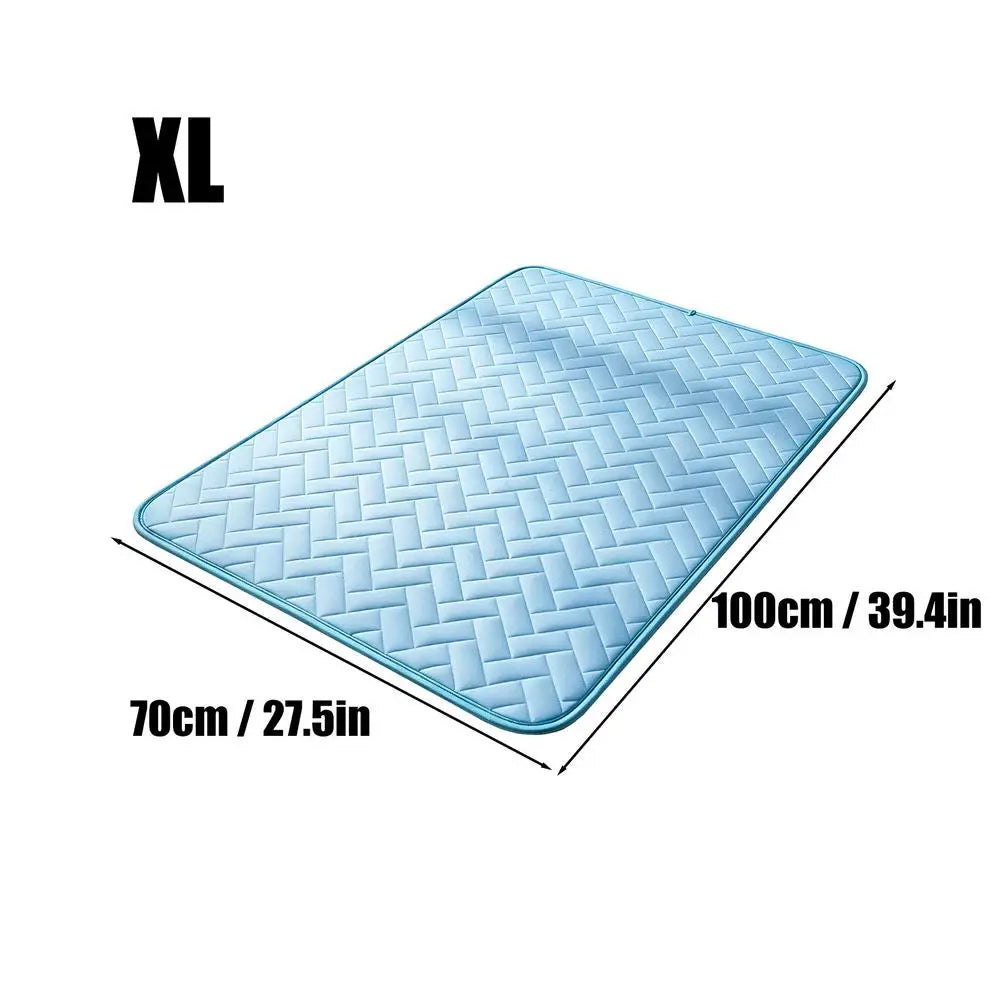 Cooling Pet Crate Cold Pad Puppy Heat Absorption Mat