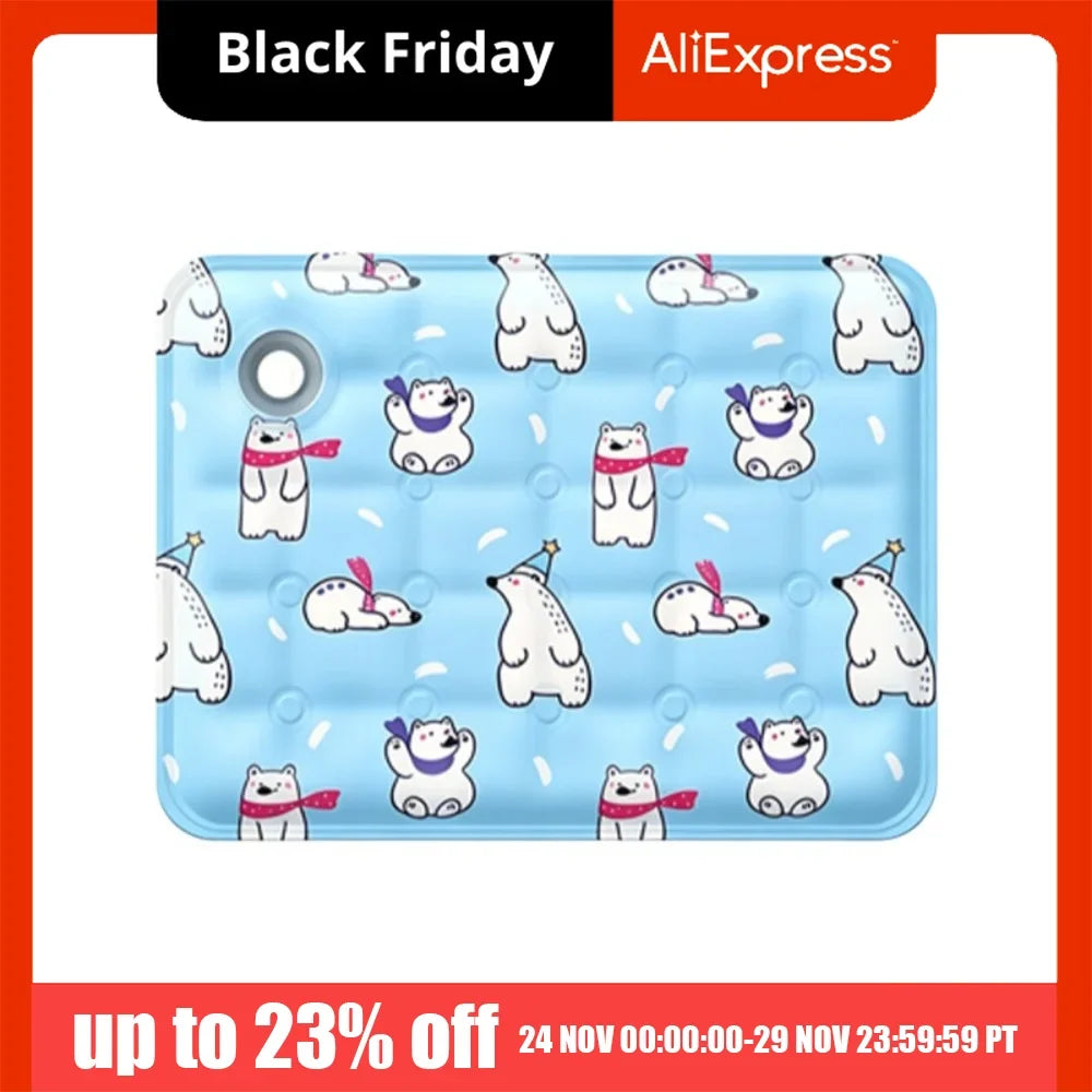 Cartoon Pet Cooling Mat Anti Bite Non-Slip - MyPetDollar.com