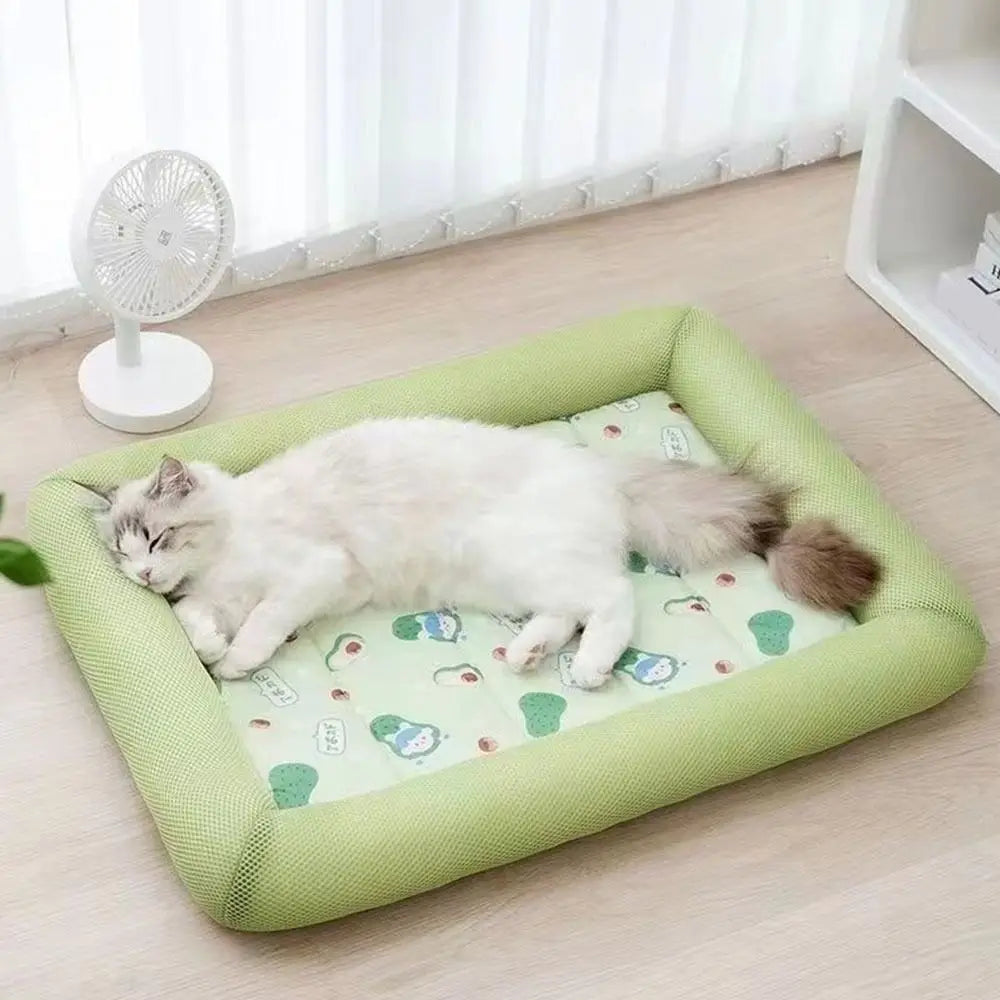 Square Cooling Puppy Bed Breathable Soft Dog - MyPetDollar.com