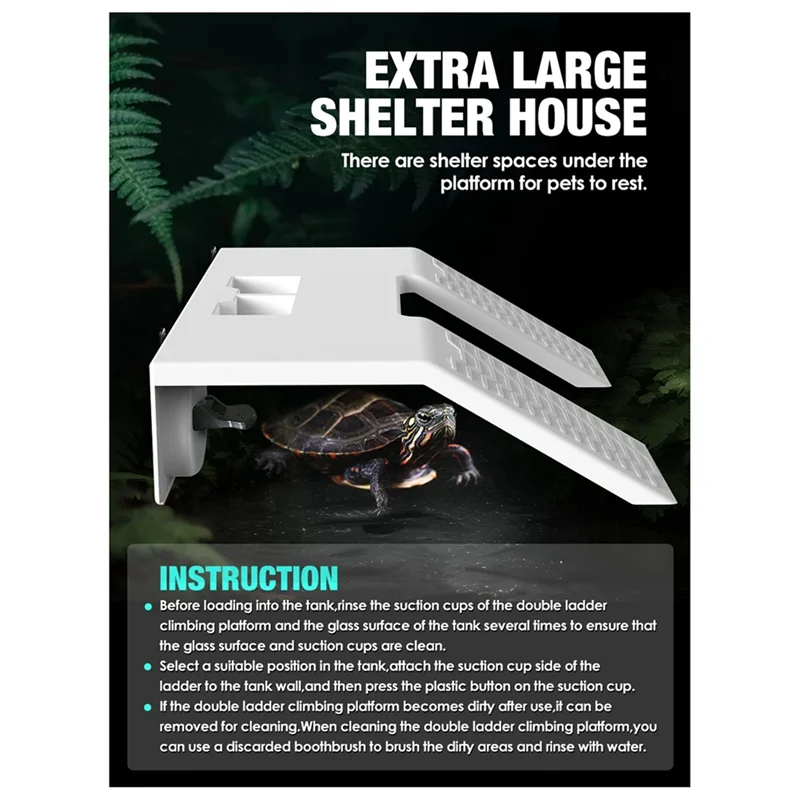 Practical-Turtle Sunbathing Platform Turtle - MyPetDollar.com