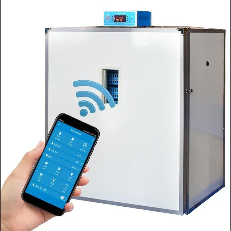 1000 Egg Incubator Automatic Turnover Mobile Phone Remote – 3 Colors