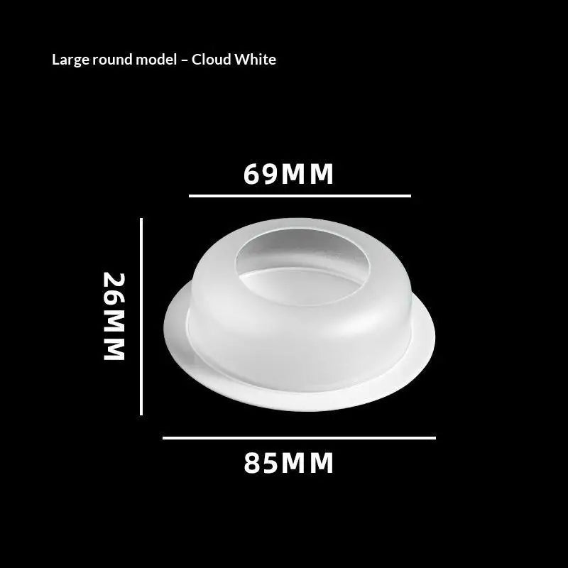 Cc ABS Reptile Feeding Dish Anti Escape Worm Food Bowl – 12 Colors