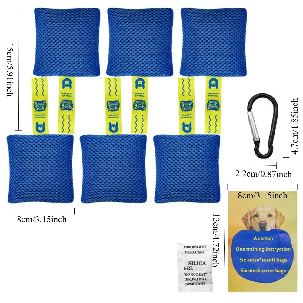 Dog Scent Training Pouch, Mesh Sniff Plaything – Dog Supplies