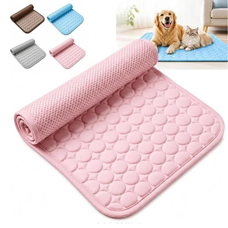 Summer Cooling Dog Cat Ice Pad Mat Pet Ice - MyPetDollar.com