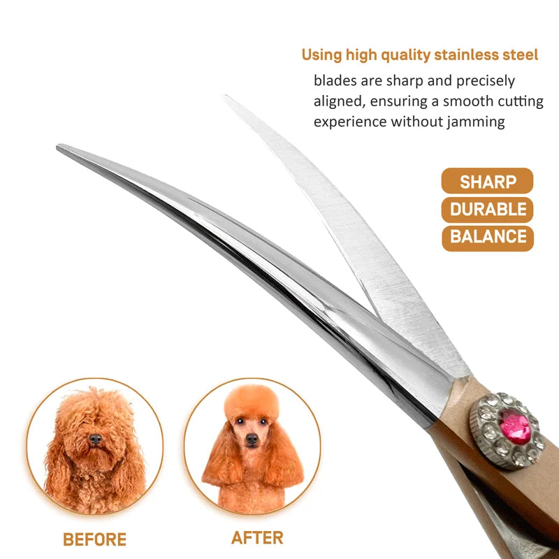 Dog Grooming Scissors Japan Stainless 7" - MyPetDollar.com