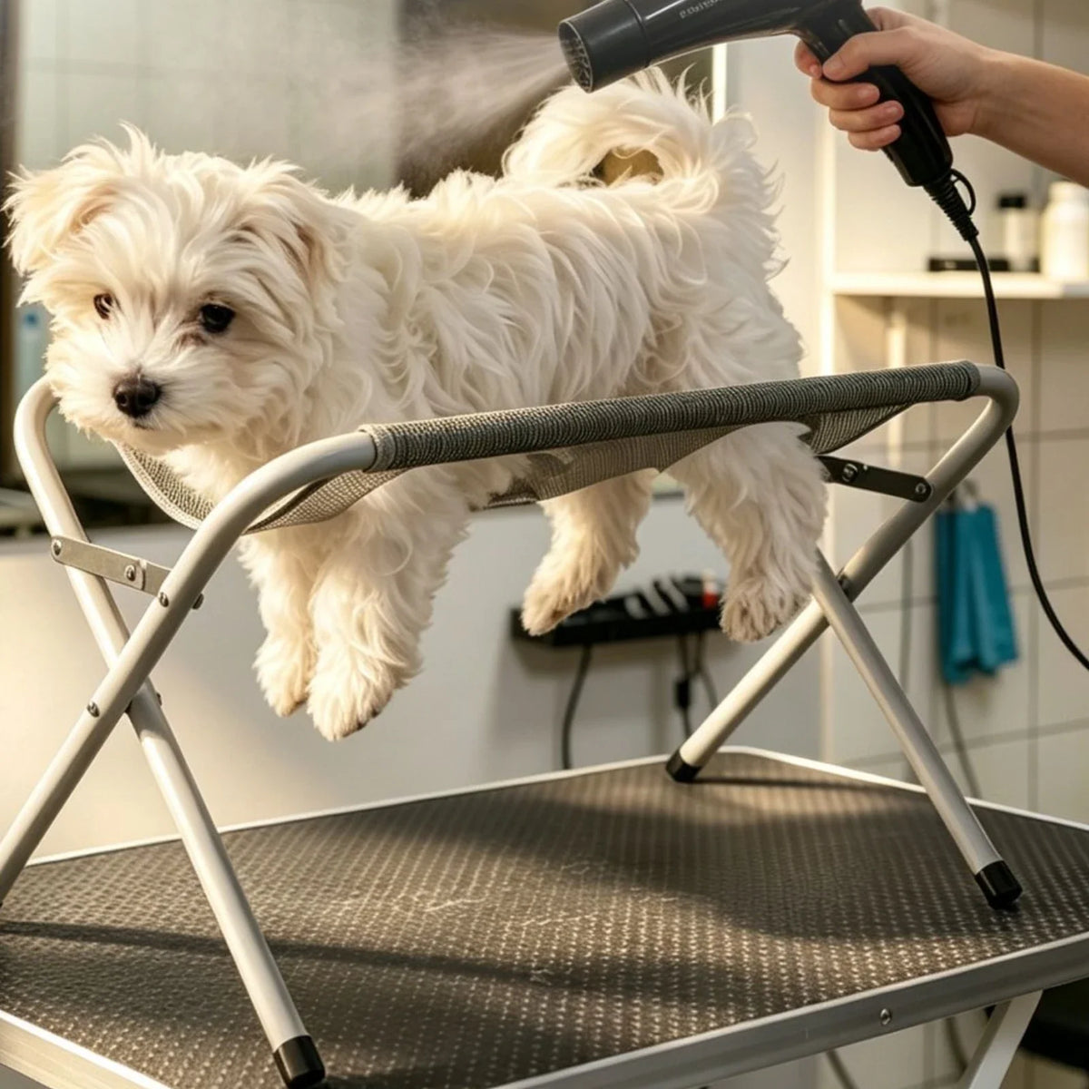 Foldable Bath Stand Quick-Dry Mesh Bath - MyPetDollar.com