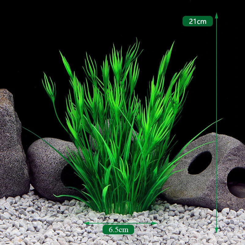 Artificial Aquarium Decor Plants Plastic - MyPetDollar.com