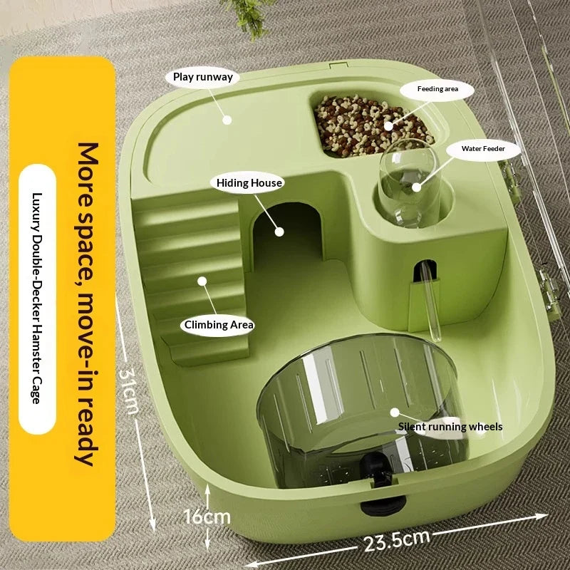 Luxury Large Capacity Hamster Golden Hamster - MyPetDollar.com