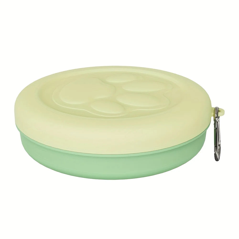 Pet Travel Bowl Outdoor Portable Dog Food – 3 Colors