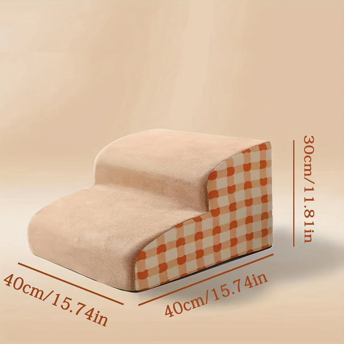 1pc Pet Stairs for Sofa & Bed, 2/3 Step Foam - MyPetDollar.com