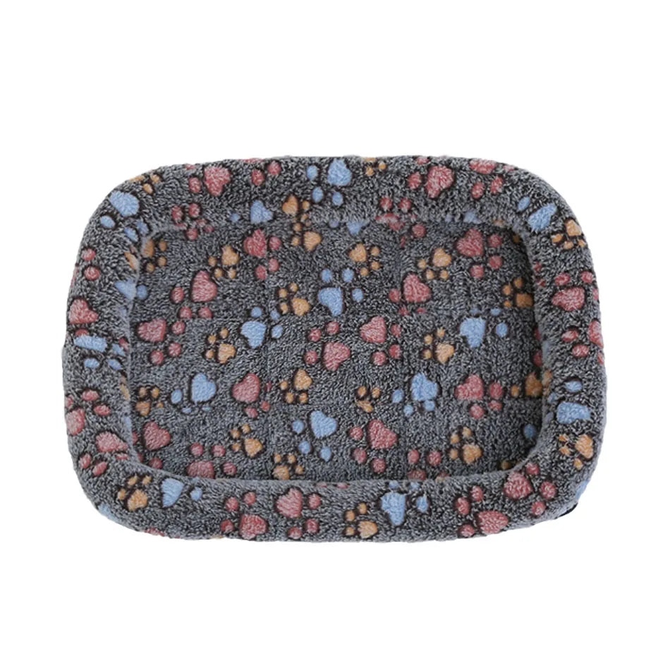 Soft Plush Square Dog Bed Mat Beds for Dogs - MyPetDollar.com