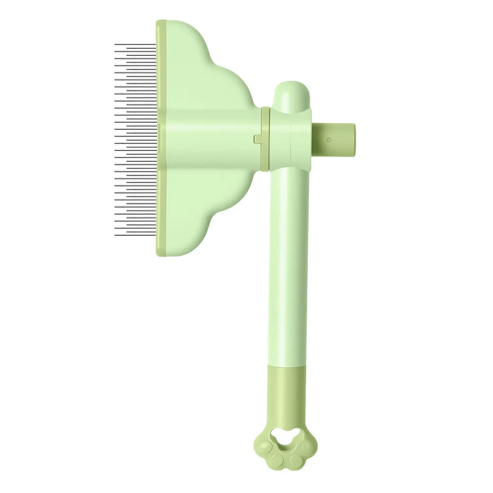 One Button Self Cleaning Pet Grooming Comb – 2 Colors