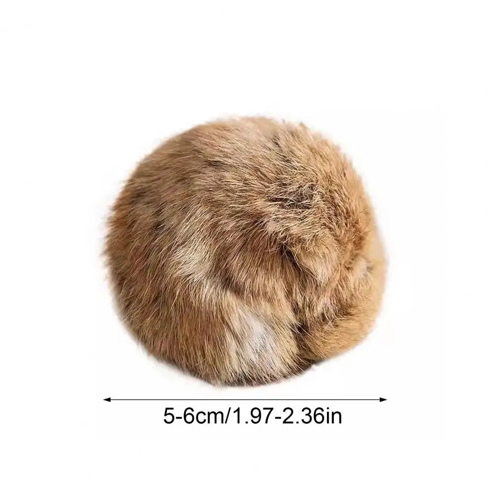 Cat Toy Ball Cat Bunny-kick Ball Furry Ball - MyPetDollar.com