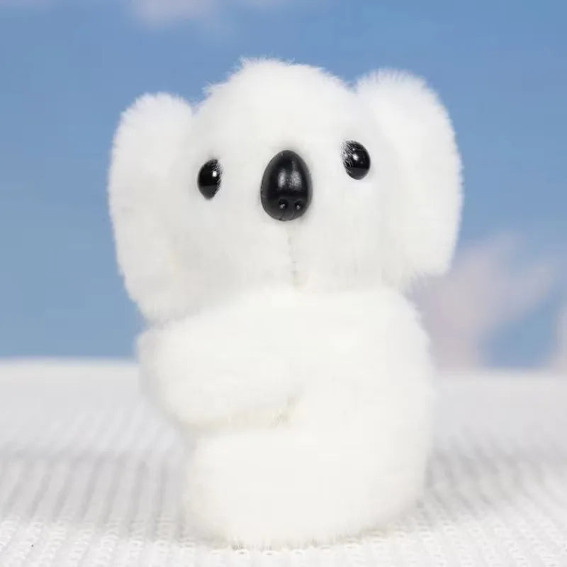 Cute Animal Plush Keychains Stuffed Panda Little Tiger Key for Dogs – view 22