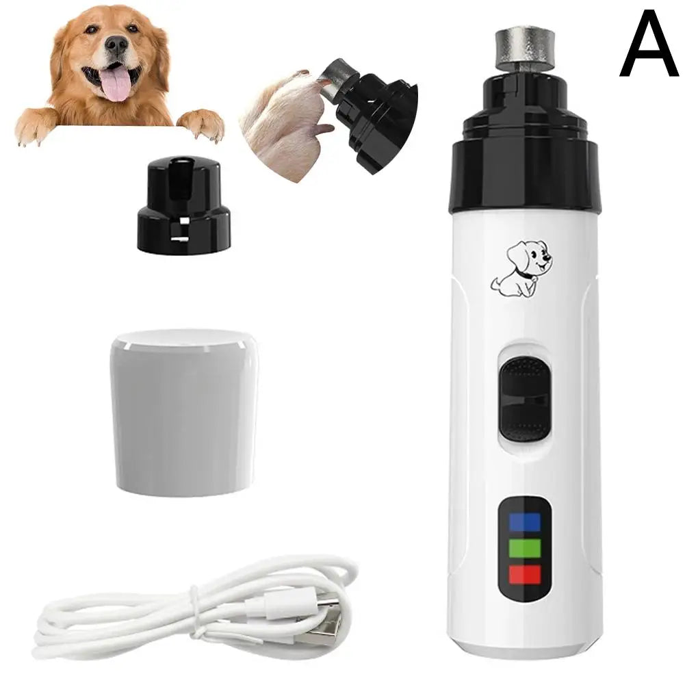 Painless Electric Dog Nail Grinder for Small Large Cat – 2 Colors