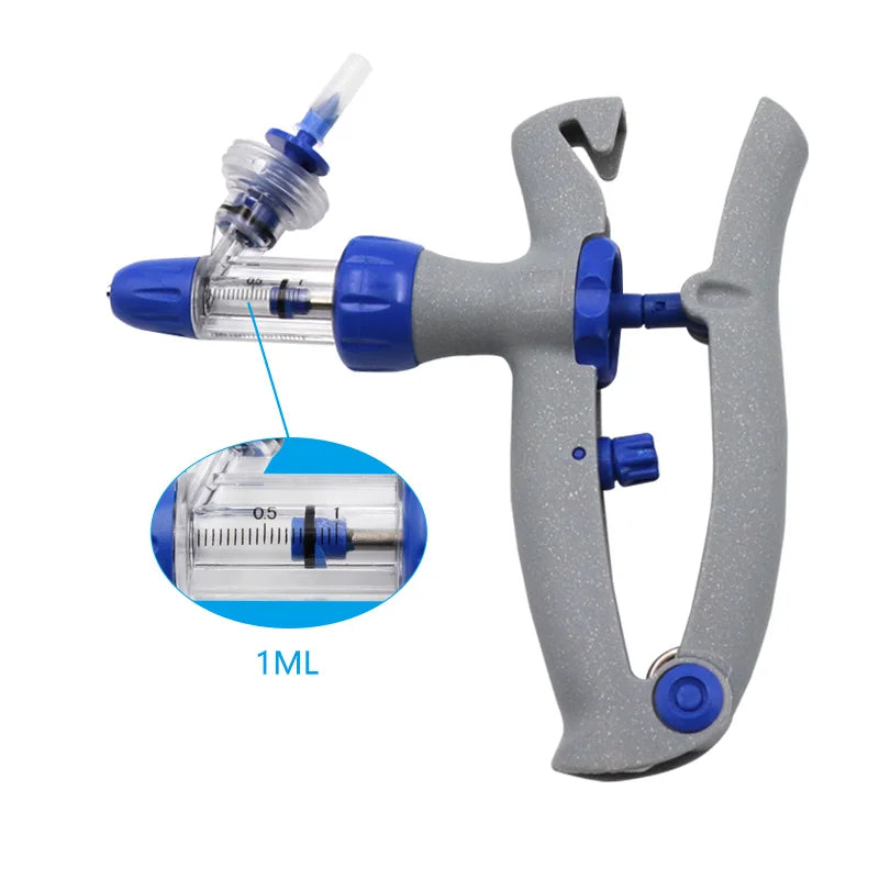 1 2 5ml Automatic Veterinary Continuous Syringe – 6 Colors