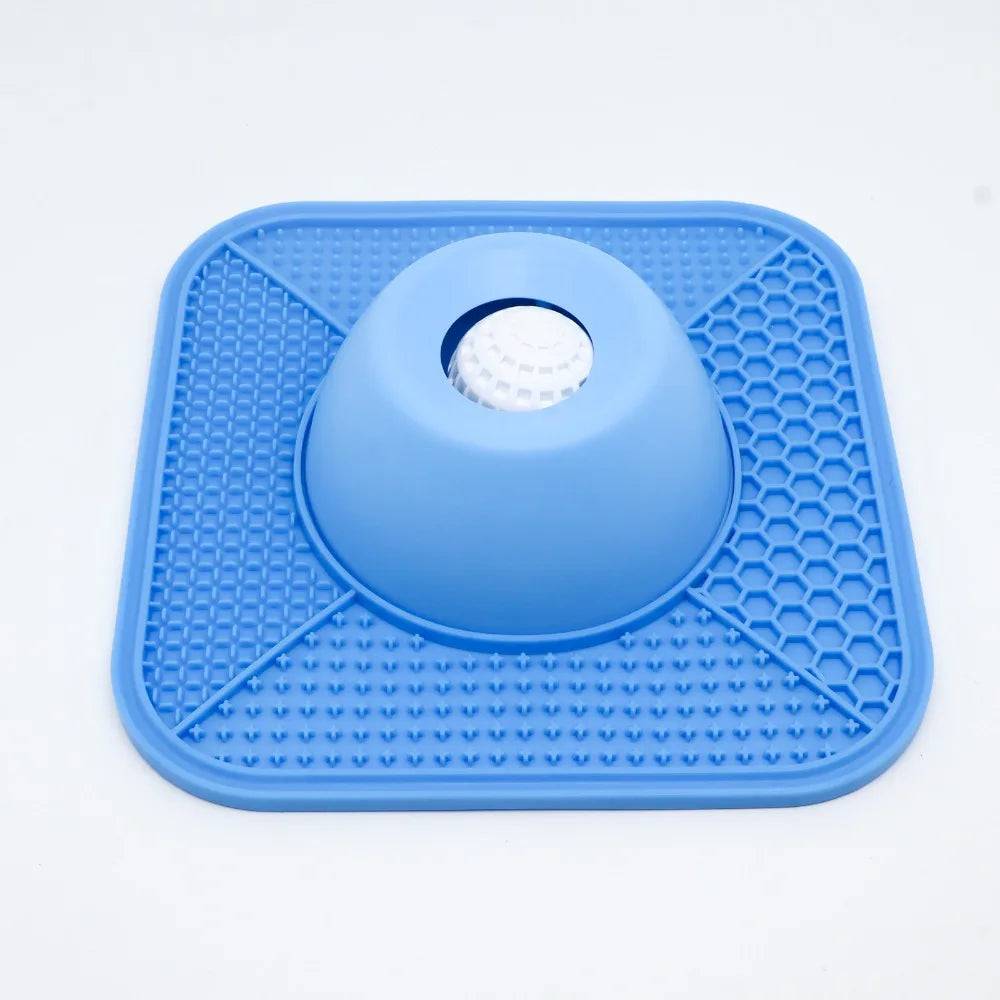 Silicone Pet Lick Bowl Interactive Non-Slip - MyPetDollar.com