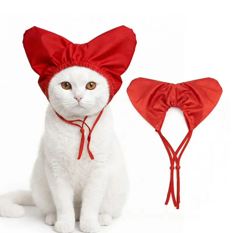 Adjustable Waterproof Shower Cap for Cats