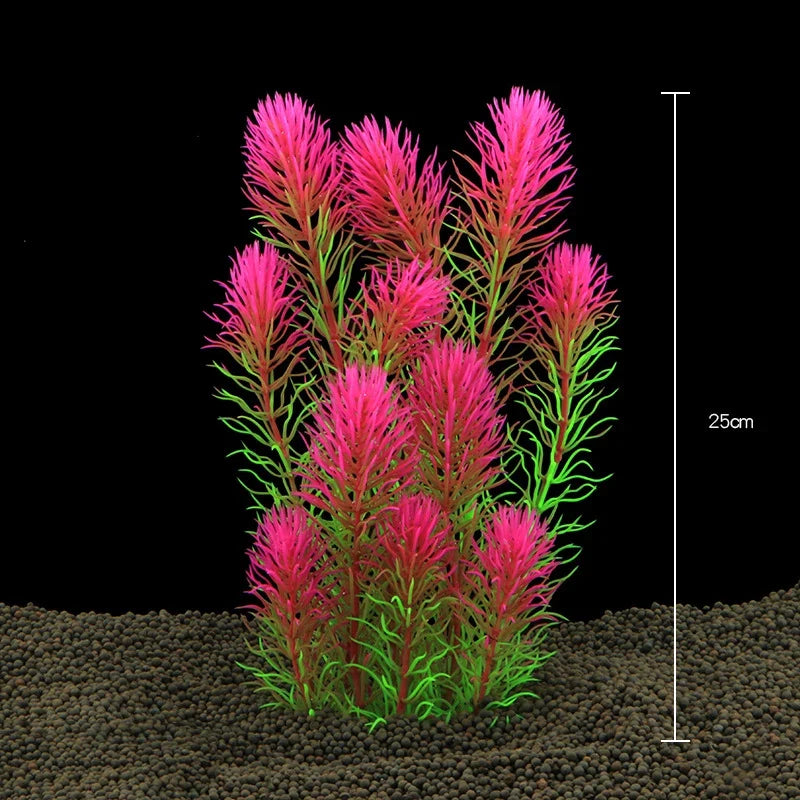 Artificial Aquarium Decor Plants Plastic - MyPetDollar.com