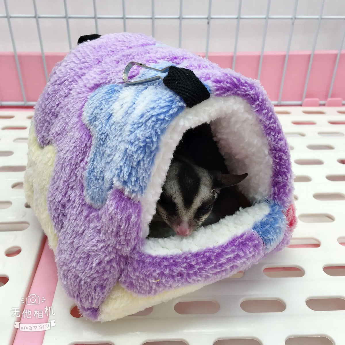 Rat Hammock Soft Ferret Hideout Bed Hanging Hamster Tunnel for Small Pets
