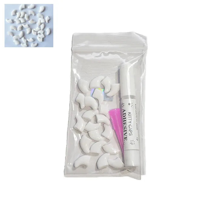 20pcs Cat Nail Caps Pet Cat Soft Paws Nail - MyPetDollar.com