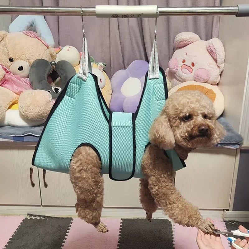 Pet Grooming Hammock Harness Nail Trimming - MyPetDollar.com