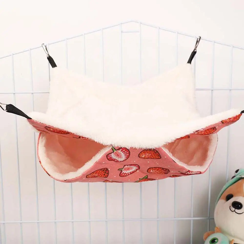 Warm Winter Plush For Small Animal Pet Cage - MyPetDollar.com