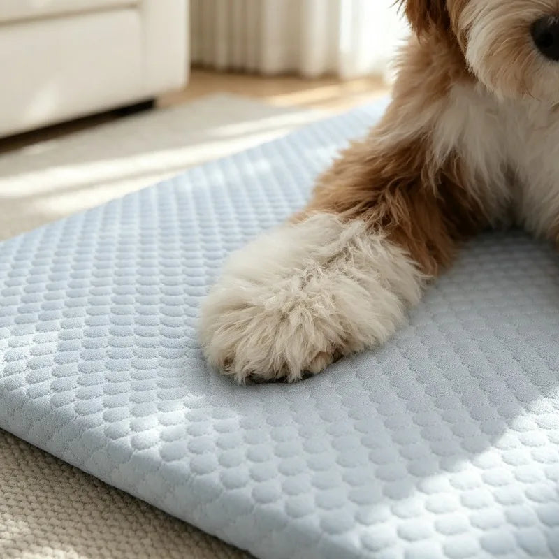 Pet Mat Pet Cooling Sheet Summer Ice Silk - MyPetDollar.com