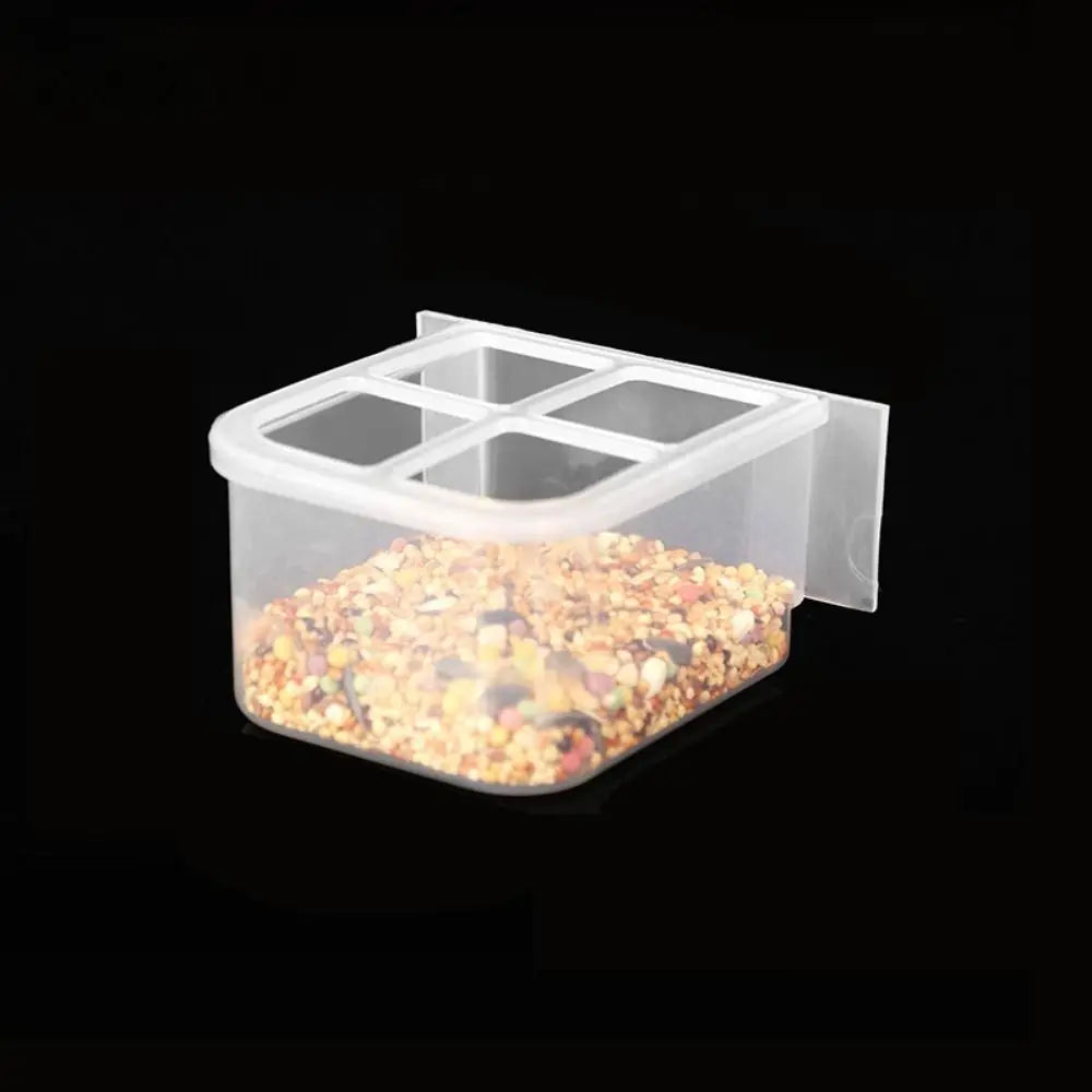 Parrot Food Feeder Drinker Bird Supplies Cage – 3 Colors