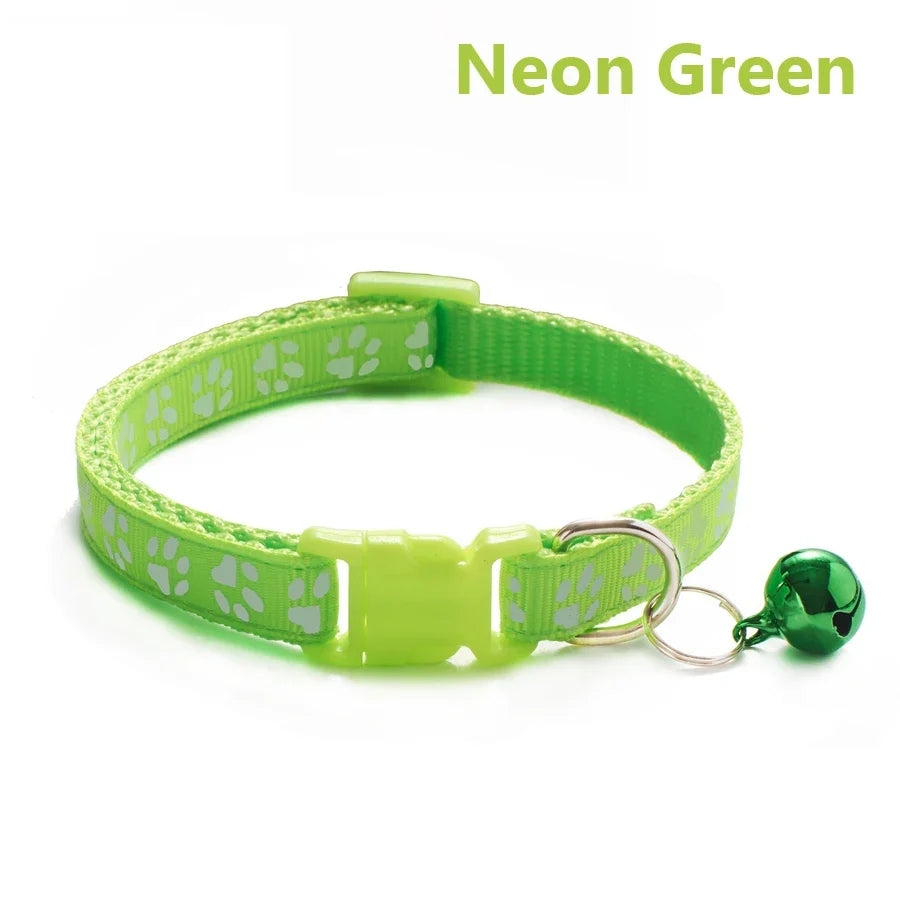Adjustable Footprint Pet Collar Cute Soft - MyPetDollar.com