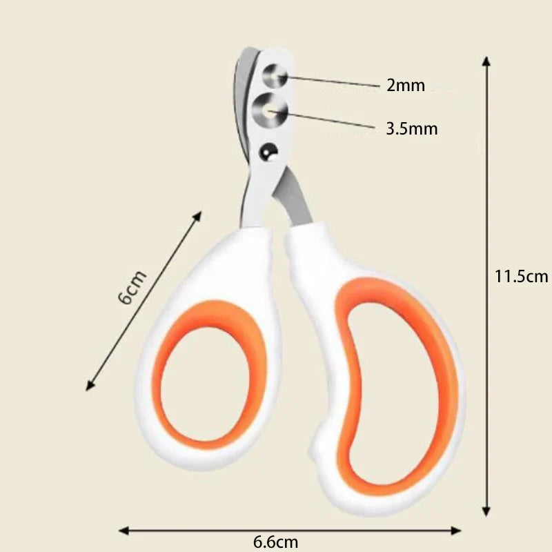 Professional Circular Hole Cat Nail Scissors – view 5