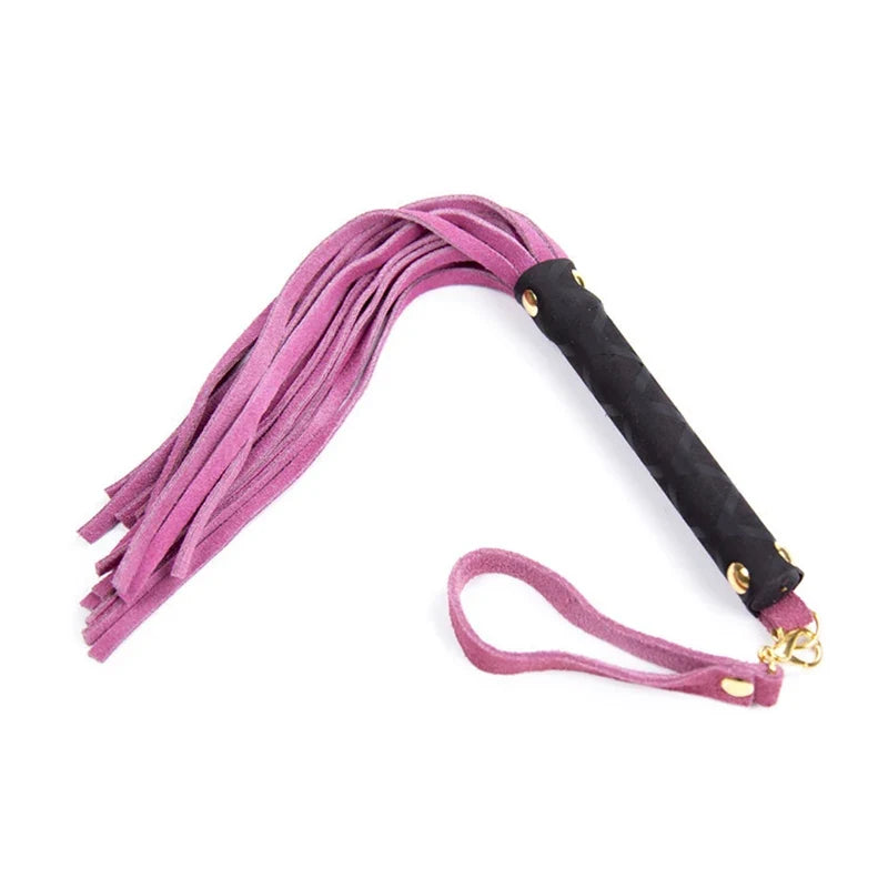 27cm Leather Tassels Mini Horsewhip Riding Crop – Horse Supplies